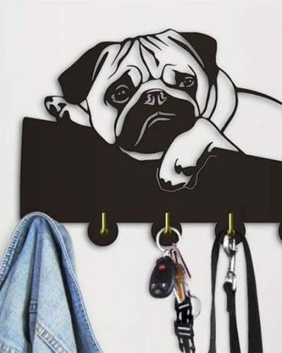 RB 02 - Pug key holder